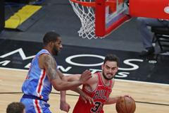 basketbal, NBA 2020/2021, Brooklyn Nets at Chicago Bulls, Tomáš Satoranský