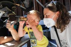 Částečné zatmění slunce, Štefánikova hvězdárna, 10. 6. 2021