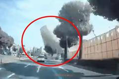 Jako kdyby byla z papíru. Pětipatrová budova se nečekaně zhroutila na autobus plný lidí