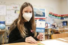Testování na koronavir covid-19 na školách, škola, žáci, školství, učitelé, antigenní test, výuka