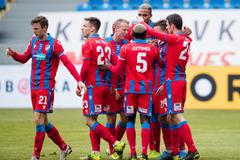 fotbal, Fortuna:Liga 2020/2021, Plzeň - Bohemians, radost Plzně