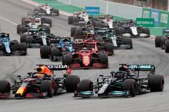 Start Velké ceny Španělska F1 2021