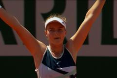 Sestřih čtvrtfinále French Open mezi Barborou Krejčíkovou a Američankou Cori Gauffovou