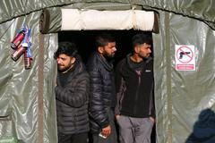 uprchlíci, migrace, bosna