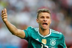 Thomas Müller v zápas s Koreou na MS 2018