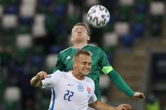 fotbal, kvalifikace, Euro 2020, finále baráže, Severní Irsko - Slovensko, Stanislav Lobotka, Steven Davis