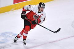 Marco Rossi na MSJ 2021, tým Rakouska