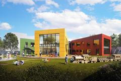 Parková čtvrť vedle Nákladové nádraží Žižkov, Central Group, vizualizace