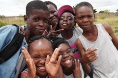 Skatepark v zambijském Mongu