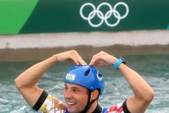 Kajakář Jiří Prskavec slaví vítězství ve finále na OH 2020