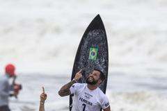 Jeho první prknem bylo víko od chladícího boxu. Teď je Ferreira olympijským šampionem