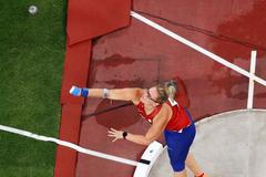 Koulařka Markéta Červenková v kvalifikaci na OH 2020