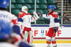 MS do 18 let 2021, Česko - Německo, Tomáš Suchánek a David Jiříček