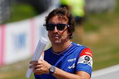 Fernando Alonso (Alpine) při GP Štýrska F1 2021