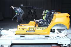 Crash test dětské autosedačky Chicco Kiros i-Size