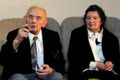 Kazatel Jan Jelínek s manželkou Annou za druhé světové války na Volyni poskytli azyl Ukrajincům, Polákům i židovským uprchlíkům. Foto z roku 2008.