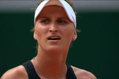 Vítězné mečboly českých tenistek Kateřiny Siniakové a Markéty Vondroušové na French Open