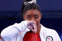 Simone Bilesová na olympiádě v Tokiu