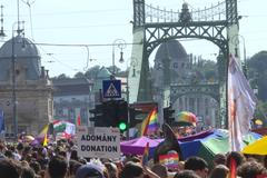 Duhový pochod hrdosti v Budapešti