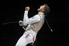 Šermíř Alexander Choupenitch slaví bronz na OH 2020