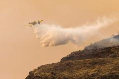 Kanárské ostrovy - požár