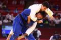 Hifumi Abe v semifinále turnaje judistů do 66 kg na olympiádě v Tokiu 2021