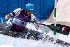 Kanoista Lukáš Rohan na OH 2020