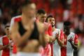 Smutek Slavie po odvetě 3. předkola LM Slavia - Ferencváros