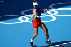 Barbora Krejčíková v prvním kole na OH 2020