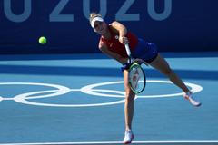 Markéta Vondroušová v prvním kole na OH 2020