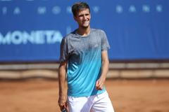 Vít Kopřiva na challengeru v Praze 2019