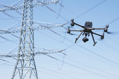 Drony v energetice
