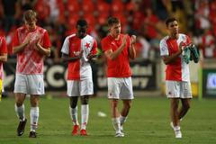 Smutek Slavie po odvetě 3. předkola LM Slavia - Ferencváros