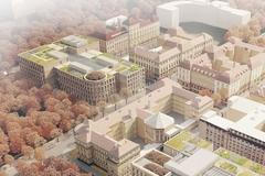 Univerzita Karlova, kampus Albertov, stavba, Biocentrum, vizualizace