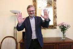 Předseda ODS Petr Fiala v rozhovoru pro Aktuálně.cz 23. září 2021