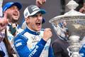 Alex Palou slaví titul šampiona IndyCar 2021