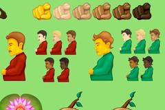 Emoji těhotného muže