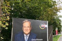 Německo spolkové volby 2021 plakáty kampaň