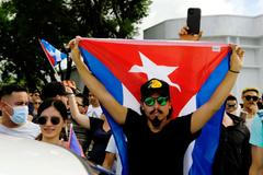 kuba, protesty, červenec 2021
