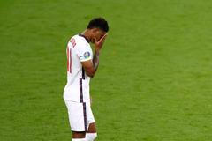Smutný Marcus Rashford ve finále ME 2020