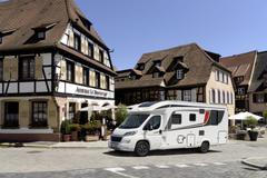 Obytný automobil, ilustrace