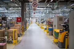 Výrobní hala písecké firmy Schneider Electric