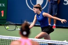 Karolína Muchová na turnaji v Montrealu 2021