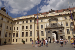 TV Architect Pražský hrad První nádvoří