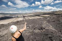 Důl Turow, Bogatynia, hnědé uhlí, lom, těžba, průmysl, znečištění, PGE, Polsko