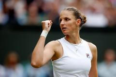 Karolína Plíšková v semifinále Wimbledonu 2021