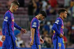 fotbal, Liga mistrů 2021/2022, FC Barcelona - Bayern Mnichov