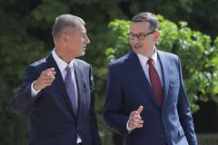 Babiš, Morawiecki, Polsko, Česko, 2019