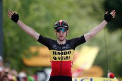 11. etapa Tour de France 2021: Wout van Aert slaví etapový triumf
