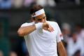 Roger Federer ve čtvrtfinále Wimbledonu 2021